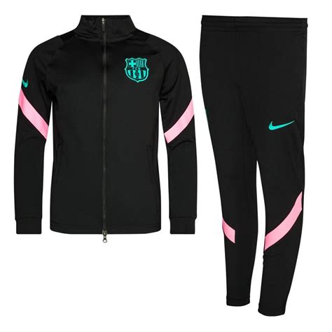 nike fc barcelona strike trainingspak cl 2020-2021 kids zwart roze|FC Barcelona Strike Nike Dri.